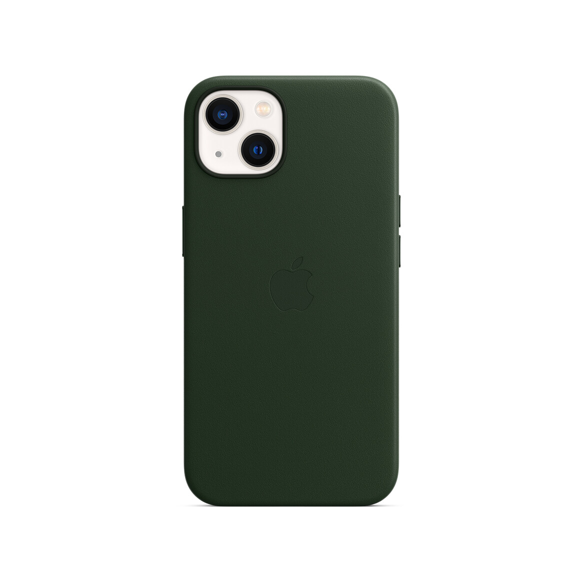 <h1>Apple iPhone 13 Leder Case mit MagSafe, schwarzgrün</h1>