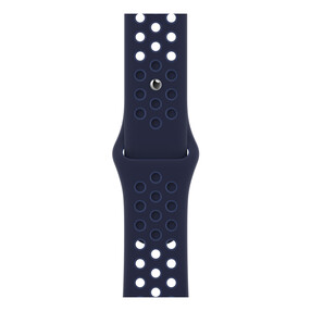 Apple Watch 38/40/41 mm Nike Sportarmband, midnight navy/mystic navy, S/M, M/L