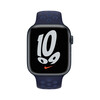 <h1>Apple Watch 45 mm Nike Sportarmband, midnight navy/mystic navy, S/M, M/L</h1>