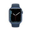<h1>Apple Watch Series 7 GPS + Cellular, Aluminium blau, 45 mm mit Sportarmband, abyssblau</h1>