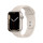 Apple Watch Series 7 GPS, Aluminium sternenlicht, 45 mm mit Sportarmband, sternenlicht&gt;