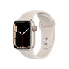 <h1>Apple Watch Series 7 GPS + Cellular, Aluminium sternenlicht, 41 mm mit Sportarmband sternenlicht</h1>