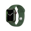 <h1>Apple Watch Series 7 GPS + Cellular, Aluminium grün, 41 mm mit Sportarmband kleegrün</h1>