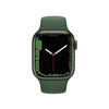 <h1>Apple Watch Series 7 GPS, Aluminium grün, 41 mm mit Sportarmband kleegrün</h1>