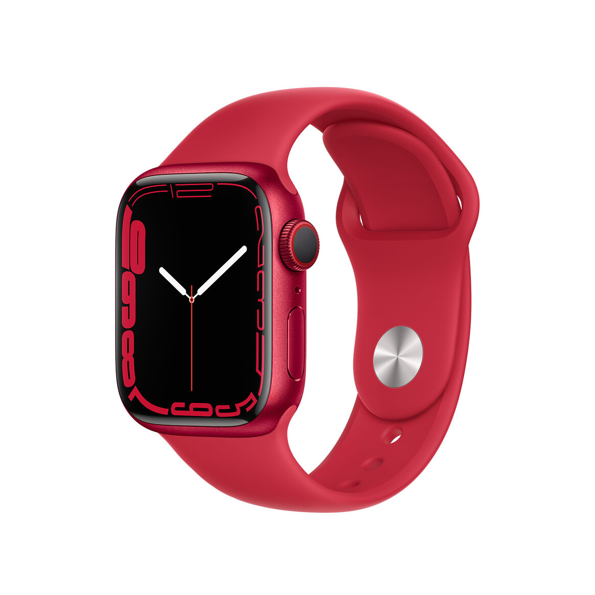 <h1>Apple Watch Series 7 GPS + Cellular, Aluminium (PRODUCT)RED, 41 mm mit (PRODUCT)RED</h1>