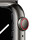 Apple Watch Series 7 GPS + Cellular, Edelstahl graphit, 45 mm mit Milanaisearmband, graphit&gt;