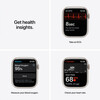 <h1>Apple Watch Nike Series 7 GPS, Aluminium sternenlicht, 45 mm mit Nike Sportarmband, pure platinum/schwarz</h1>