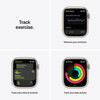 <h1>Apple Watch Nike Series 7 GPS + Cellular, Aluminium sternenlicht, 41 mm mit Nike Sportarmband, pure platinum/schwarz</h1>