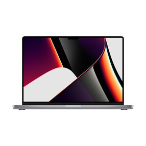 MacBook Pro 16" mit M1 Pro Chip 10-Core CPU und 16-Core GPU, 512GB SSD, space grau >