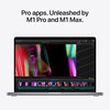 <h1>MacBook Pro mit M1 Pro Chip 10-Core CPU und 16-Core GPU, 512GB SSD, 16&quot;, space grau</h1>