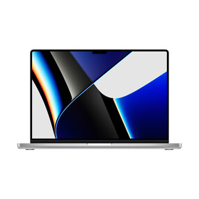 MacBook Pro 16" mit M1 Pro Chip 10-Core CPU und 16-Core GPU, 512GB SSD, silber >