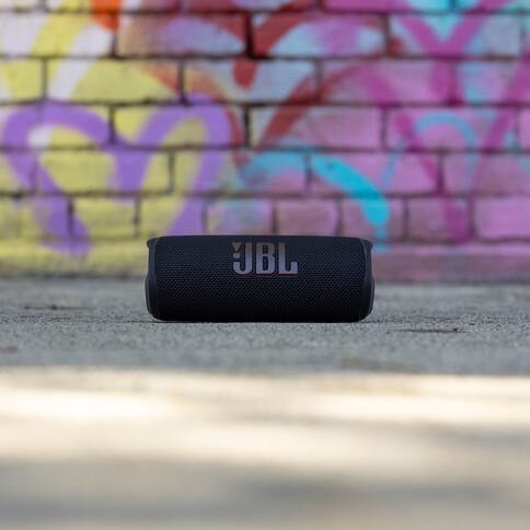JBL Flip 6, Bluetooth-Lautsprecher, grau