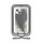 Woodcessories Change Case Batik für iPhone 13, grau&gt;