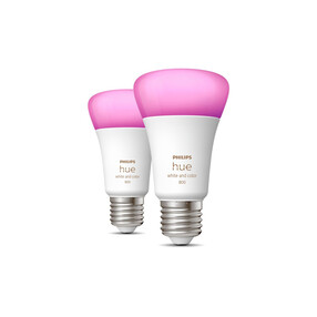 Philips Hue White & Color Ambiance E27 Doppelpack 75W