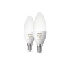 <h1>Philips Hue White &amp; Colour Ambience E14, smarte LED Lampe, Doppelpack</h1>