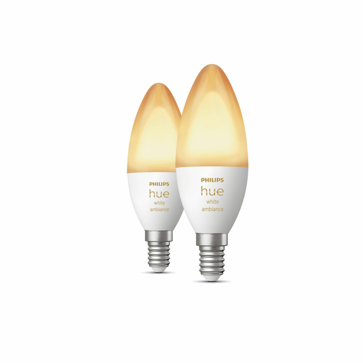 <h1>Philips Hue White Ambiance E14, smarte LED Lampe, Doppelpack</h1>