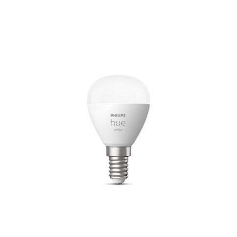 Philips Hue White, smarte LED Lampe E14 Tropfenform Einzelpack