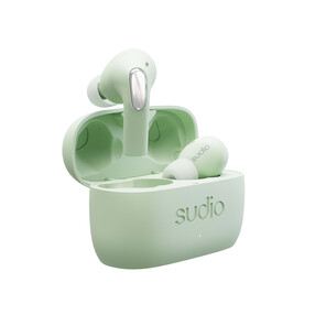 Sudio E2, kabelloser In-Ear Bluetooth Kopfhörer, grün>