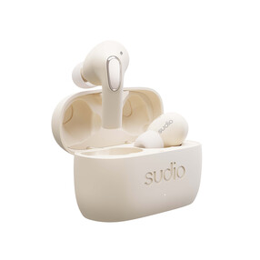 Sudio E2, kabelloser In-Ear Bluetooth Kopfhörer, beige>