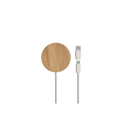 Woodcessories Magpad, Wireless Charger, eiche
