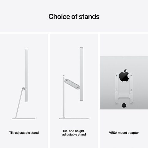 Apple Studio Display - Nanotexturglas - neigungs und höhenverstellbarer Standfuß