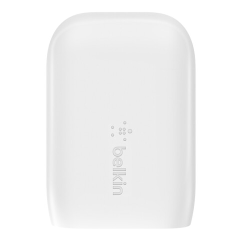 Belkin 37W Dual Ladegerät, 25W USB-C mit Power Delivery, 12W USB-A, weiß