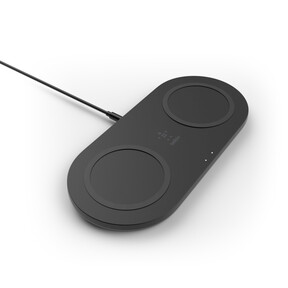Belkin Wireless BOOST↑CHARGE™ Dual Ladepad mit 2x 15W, inkl. Netzteil, schwarz