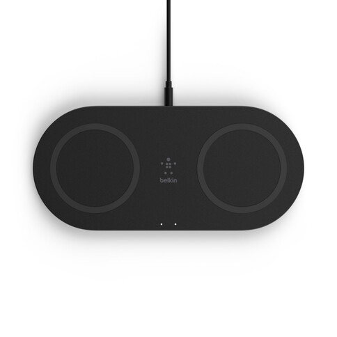 Belkin Wireless BOOST↑CHARGE™ Dual Ladepad mit 2x 15W, inkl. Netzteil, schwarz
