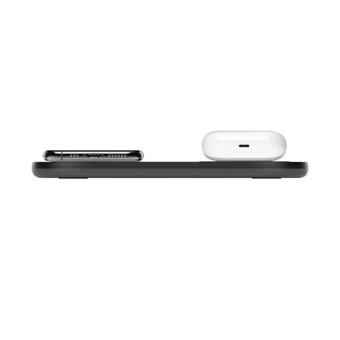 Belkin Wireless BOOST↑CHARGE™ Dual Ladepad mit 2x 15W, inkl. Netzteil, schwarz