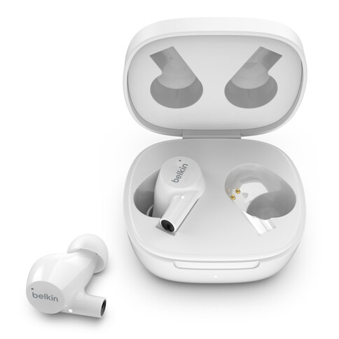 Belkin In-Ear Bluetooth Kopfhörer, SOUNDFORM™ Rise - True Wireless, weiss
