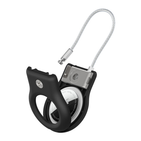 Belkin Secure Holder mit Drahtschlaufe für Apple AirTag, schwarz