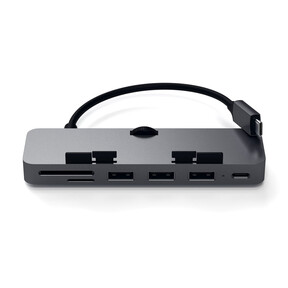 Satechi Aluminum Type-C Clamp Hub Pro Space Gray