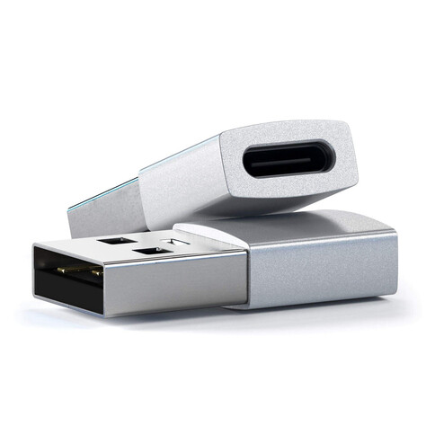 Satechi Type-C Type A USB Adapter Silver