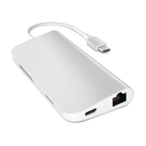 Satechi TYPE-C MultiPort Hub 4K Ethernet silver
