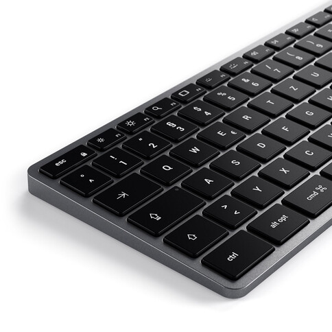 Satechi Slim X3 Bluetooth Keyboard, dt., space grau