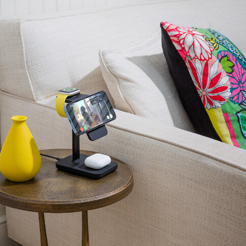 Twelve South HiRise 3 3-in-1 Ladestation, schwarz &gt;