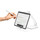 Twelve South HoverBar Duo, justierbare Halterung für iPads &amp; iPhones, weiß