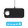Zens Aluminium Series Dual + Watch | 2x 10W | Qi | schwarz | ZEDC05B/00