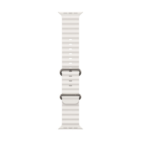 Apple Watch Ultra 49mm, Oceanarmband, weiß