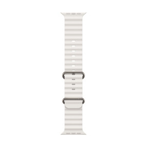 Apple Watch Ultra 49mm, Oceanarmband, weiß