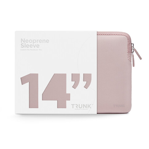 Trunk Neopren Sleeve für MacBook Pro 14&quot; (2021-2023), rose