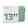 Trunk Neopren Sleeve für MacBook Air/MacBook Pro 13&quot;, jade grün&gt;
