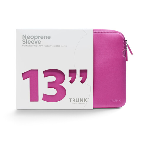 Trunk Neopren Sleeve für MacBook Air/MacBook Pro 13&quot;, lilac rose&gt;