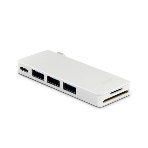 LMP USB-C Basic Hub 6-Port, silber