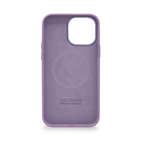 Decoded MagSafe Silikon Backcover für iPhone 14 Pro, lavendel