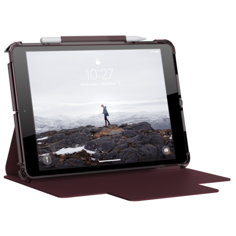 U by UAG [U] Lucent Case | Apple iPad 10,2&quot; (2021 - 2019) | aubergine/dusty rose (transparent)