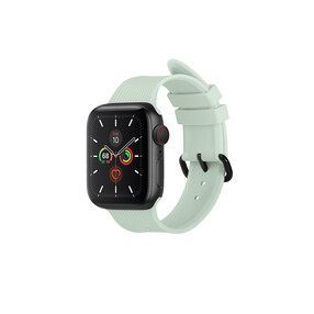 Native Union 38/40/41 mm Curve Silikonarmband für Apple Watch Series 2/3/4/5/6/7/8/SE/SE2, grün>
