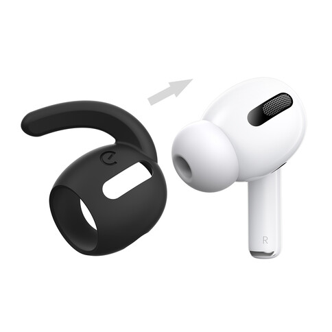 KeyBudZ EarBuddyz für Apple AirPods Pro, schwarz