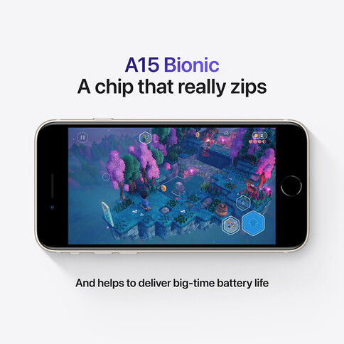 iPhone SE, 64GB, polarstern