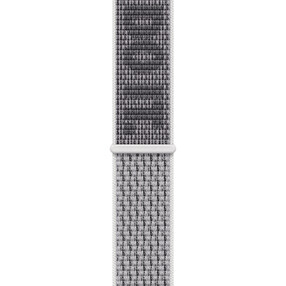 Apple Watch 38/40/41mm, Nike Sportloop, weiß/schwarz